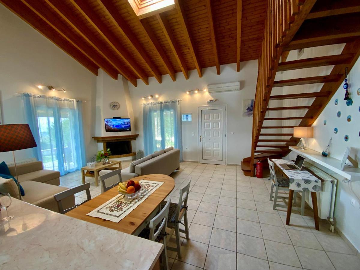Villa Azure Katsaros  Exterior foto