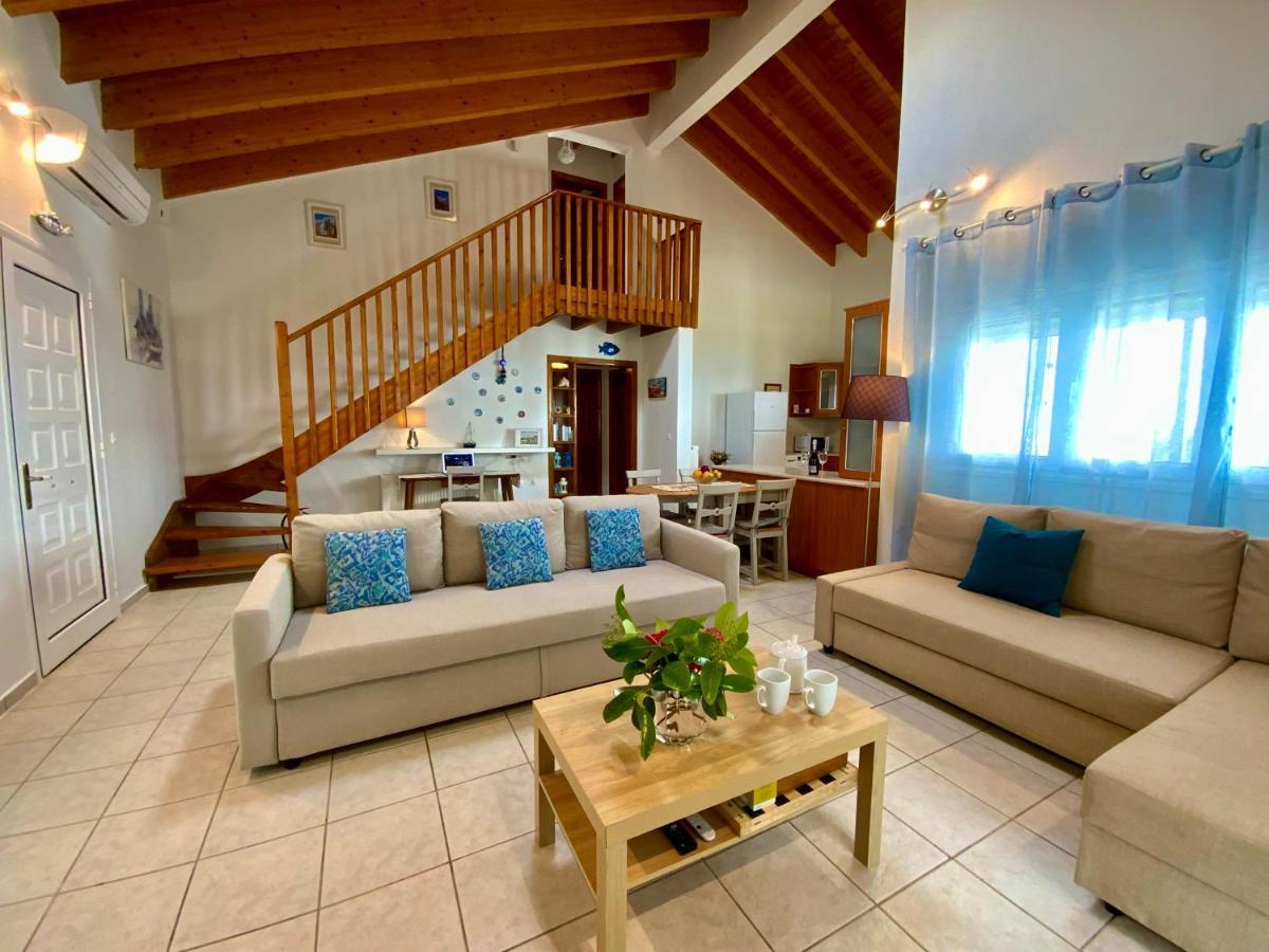 Villa Azure Katsaros  Exterior foto
