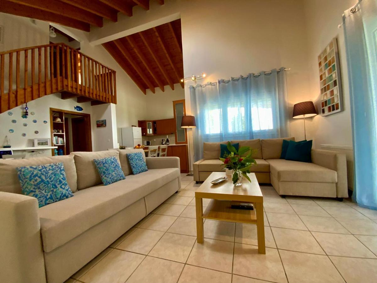 Villa Azure Katsaros  Exterior foto