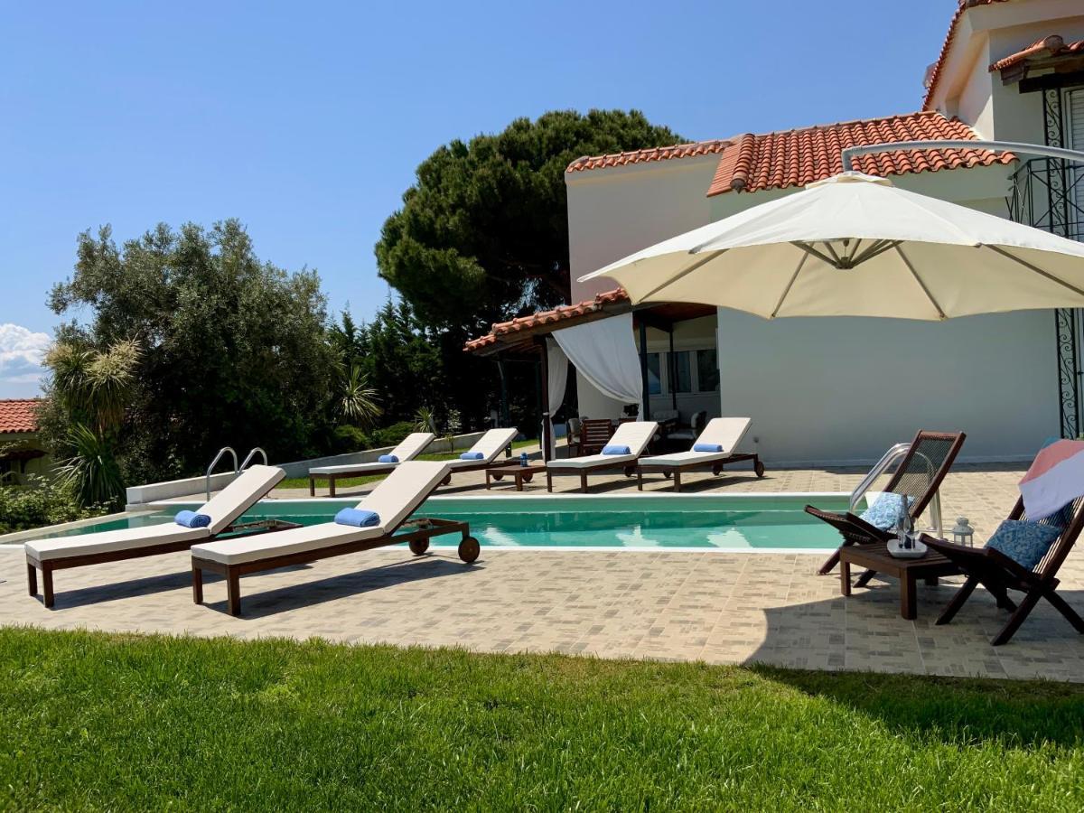Villa Azure Katsaros  Exterior foto