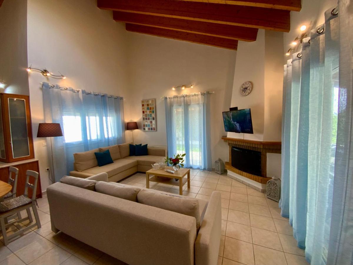 Villa Azure Katsaros  Exterior foto