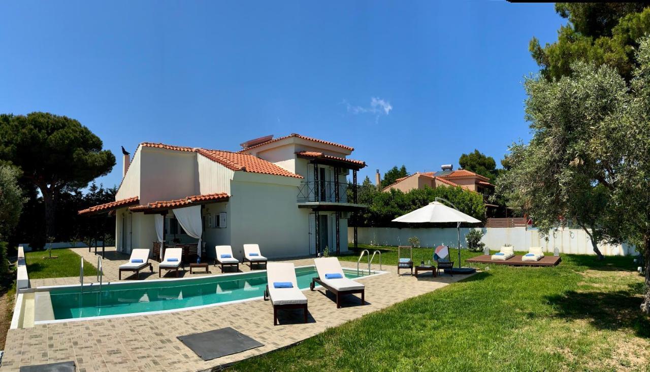 Villa Azure Katsaros  Exterior foto