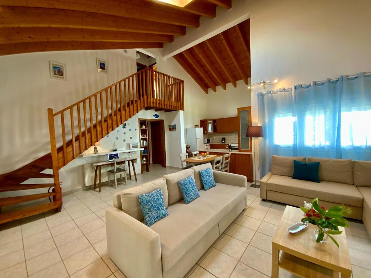 Villa Azure Katsaros  Exterior foto